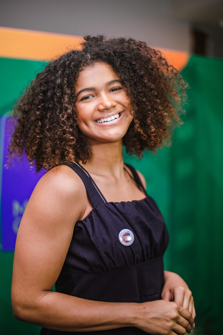 Rosto de participante em evento Mandala 360