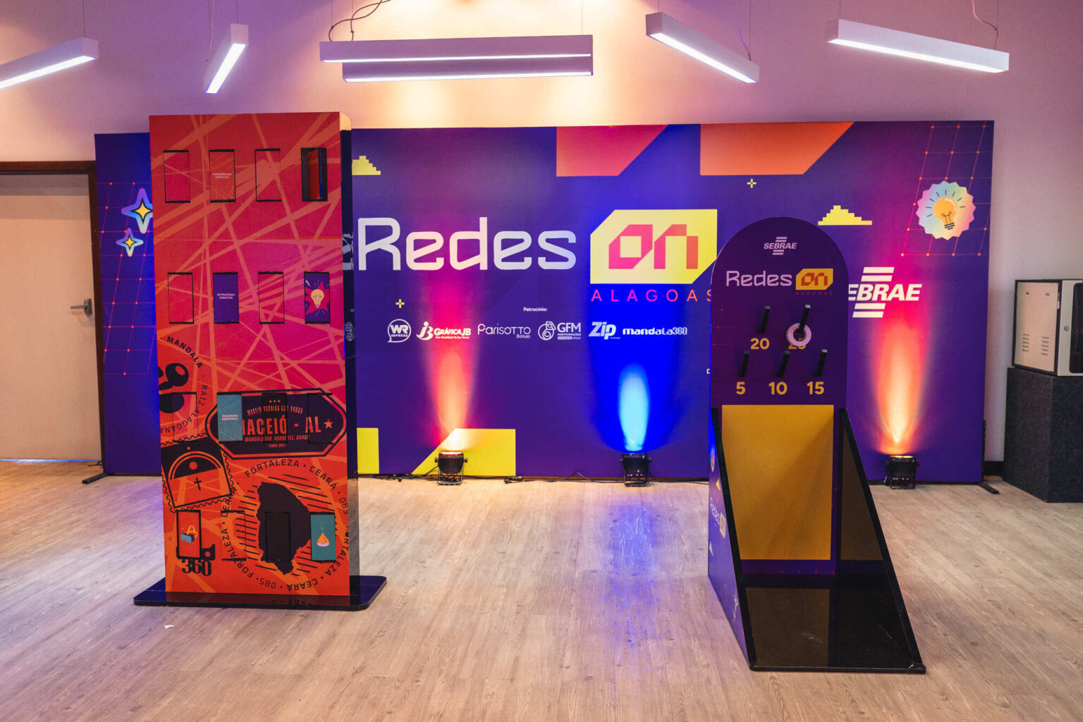Experiência interativa/gamificada em evento